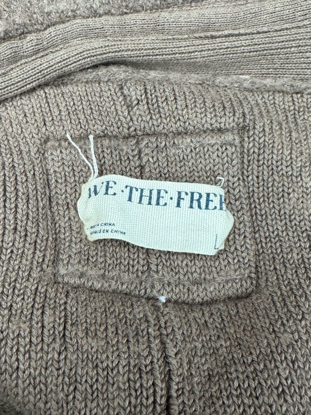 Free People We The Free Always Sweater Jacket In Leafless Women’s Large - Picture 4 of 4